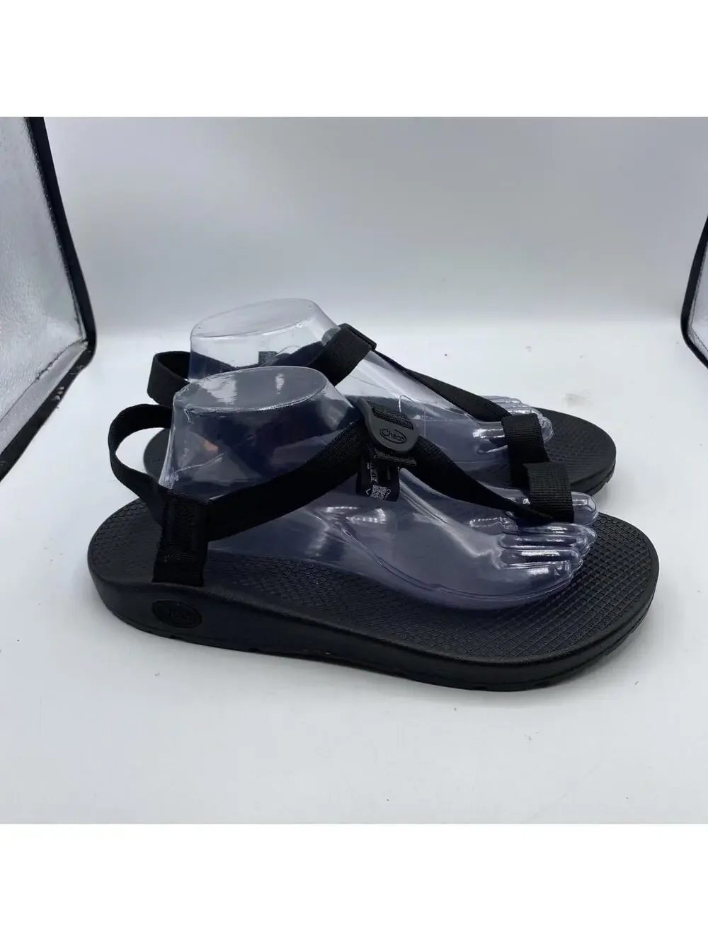 Chaco Z/1 Classic Black Sandals Mens Size 10 Adjustable Straps Outdoor Sport